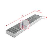 Filtru polen aer habitaclu SOFIMA, Cod: S 4317 CA