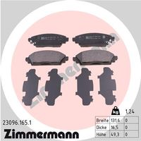 Bremsbelagsatz, Scheibenbremse
