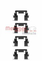 Set accesorii, placute frana METZGER AUTOTEILE, Cod: 109-1278