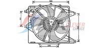 Ventilator, radiator AVA Clever Choice, Cod: RT7541
