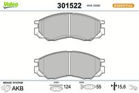 комплект спирачно феродо, дискови спирачки