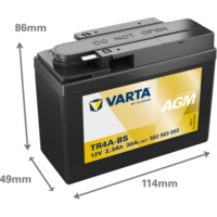 VARTA Accu / Batterij 2