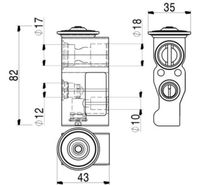 Thumbnail - Expansieventiel, airconditioning - AVE2000P - MAHLE