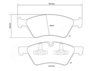 BREMBO High performance remblokkenset 3
