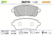 Bremsbelagsatz, Scheibenbremse