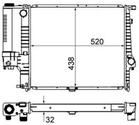 Thumbnail - Radiateur - CR280000S - MAHLE