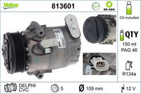 Compresor clima aer conditionat VALEO, Cod: 813601