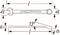 Ratschen-Ringgabelschlüssel