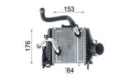 Thumbnail - Intercooler, inlaatluchtkoeler - CI641000P - MAHLE