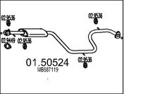 Mittelschalldämpfer