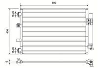 Condensator, climatizare VALEO, Cod: 814194