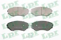 комплект спирачно феродо, дискови спирачки