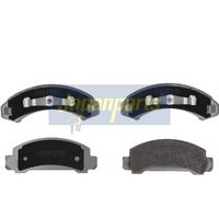 комплект спирачно феродо, дискови спирачки