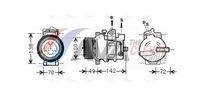 Compresor clima / aer conditionat AVA Clever Choice, Cod: MSAK566