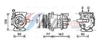 Compresor, climatizare AVA Clever Choice, Cod: FDAK470
