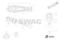 носач, окачване на колелата