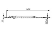 жило, ръчна спирачка