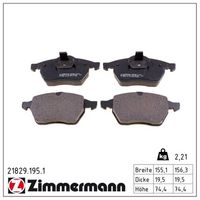 комплект спирачно феродо, дискови спирачки