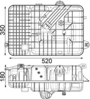 Thumbnail - Expansietank, koelvloeistof - CRT236000P - MAHLE