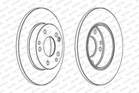 FERODO Remschijf 2