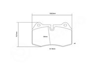 BREMBO High performance remblokkenset 3