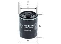 Filtru ulei BOSCH, Cod: F 026 407 357