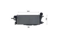 Thumbnail - Intercooler, inlaatluchtkoeler - CI677000S - MAHLE
