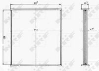NRF Koelblok, radiateur 5