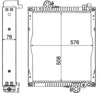 Thumbnail - Radiateur - CR217000S - MAHLE