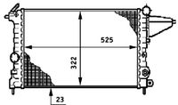 Thumbnail - Radiateur - CR600000S - MAHLE