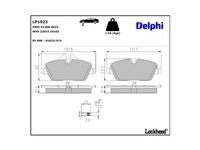 комплект спирачно феродо, дискови спирачки