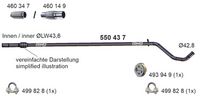 Racord evacuare ERNST, Cod: 550437