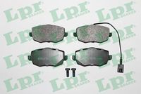 комплект спирачно феродо, дискови спирачки