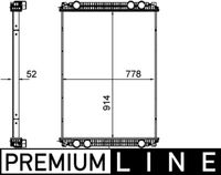 Thumbnail - Radiateur - CR1258000P - MAHLE
