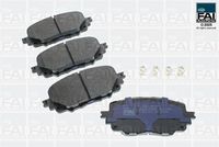 комплект спирачно феродо, дискови спирачки