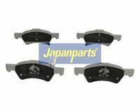 Комплект спирачно феродо, дискови спирачки PA-002AF JAPANPARTS