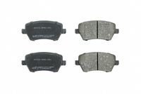 комплект спирачно феродо, дискови спирачки