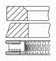 комплект сегменти