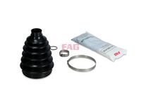 Faltenbalgsatz, Antriebswelle