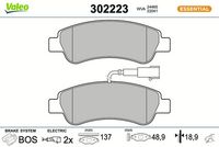 Bremsbelagsatz, Scheibenbremse
