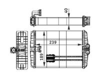 Thumbnail - Kachelradiateur, interieurverwarming - AH110000P - MAHLE