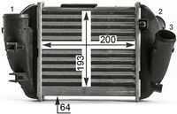 Thumbnail - Intercooler, inlaatluchtkoeler - CI430000P - MAHLE