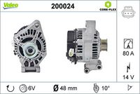 Generator / Alternator VALEO, Cod: 200024