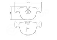 BREMBO High performance remblokkenset 3