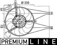 Thumbnail - Koelventilatorwiel - CFF204000P - MAHLE