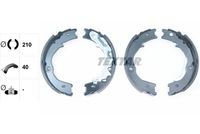 Bremsbackensatz, Feststellbremse