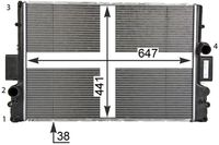 Thumbnail - Radiateur - CR1551000P - MAHLE