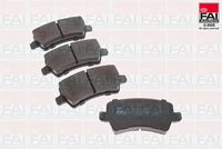 комплект спирачно феродо, дискови спирачки