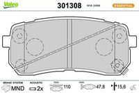 Bremsbelagsatz, Scheibenbremse