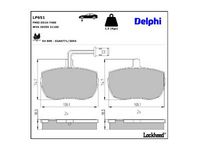комплект спирачно феродо, дискови спирачки